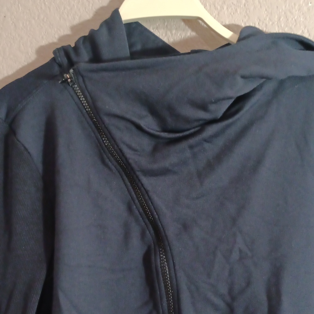 Athleta Asymetrical Hooded Full-Zip Jacket - Picture 3 of 4